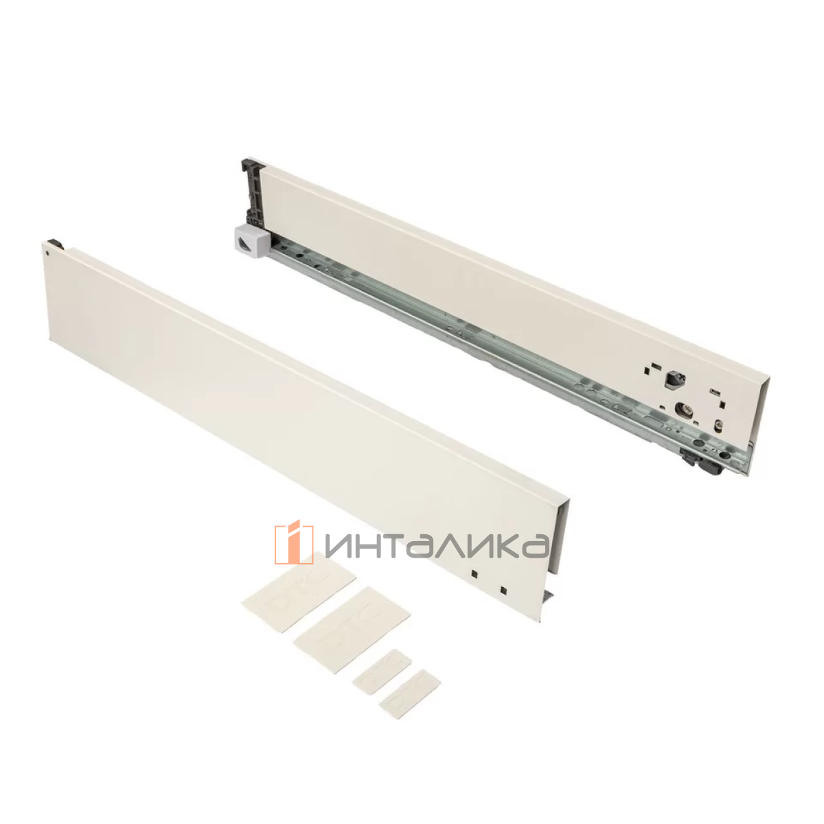 Комплект боковин для ящика DTC Magic Pro, H88, NL300, белый