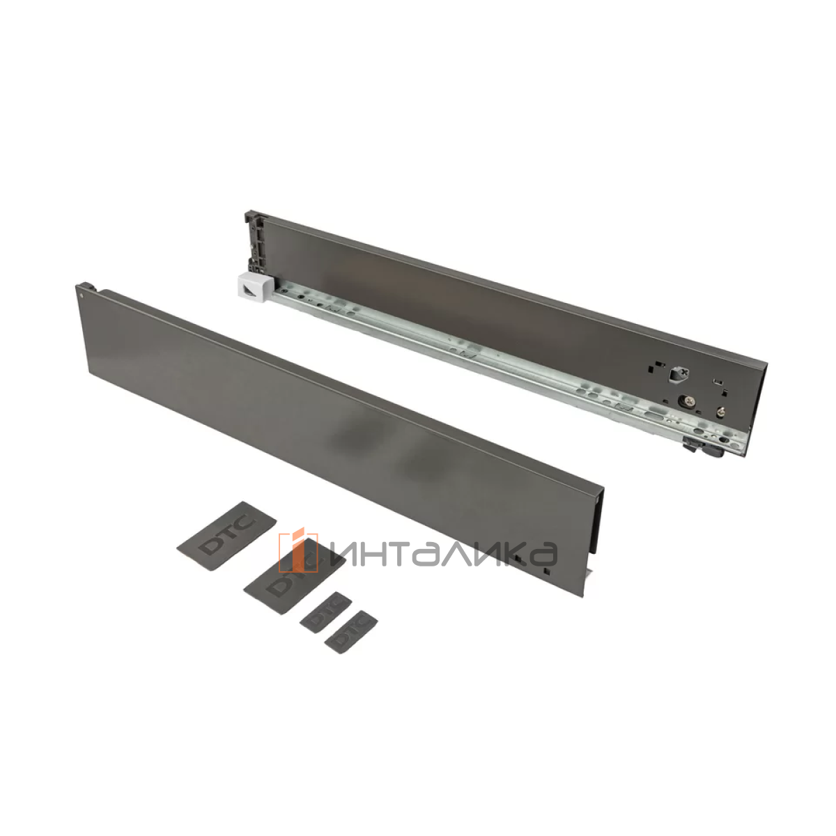Комплект боковин для ящика DTC Magic Pro, H88, NL500, антрацит