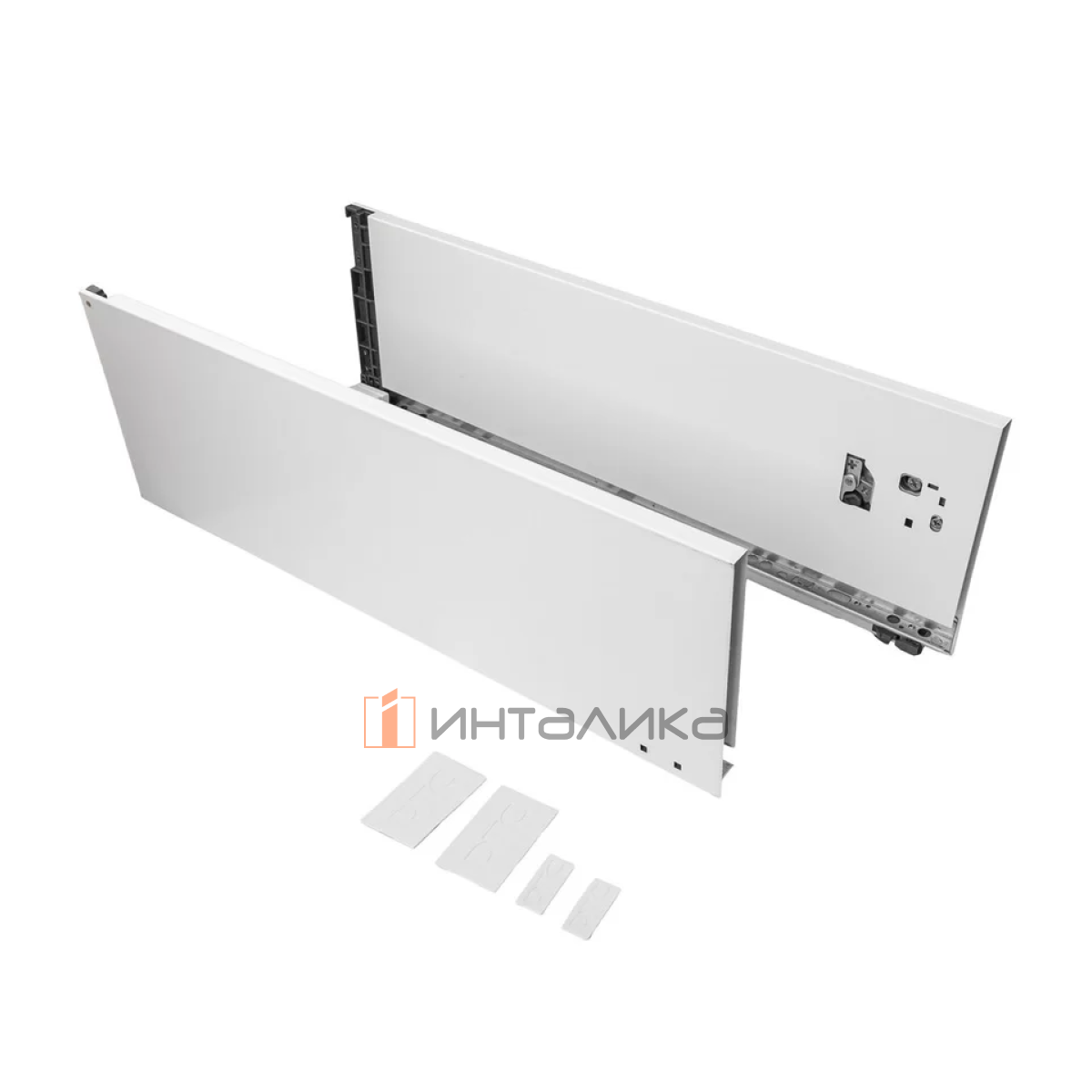 Комплект боковин для ящика DTC Magic Pro, H174, NL300, белый