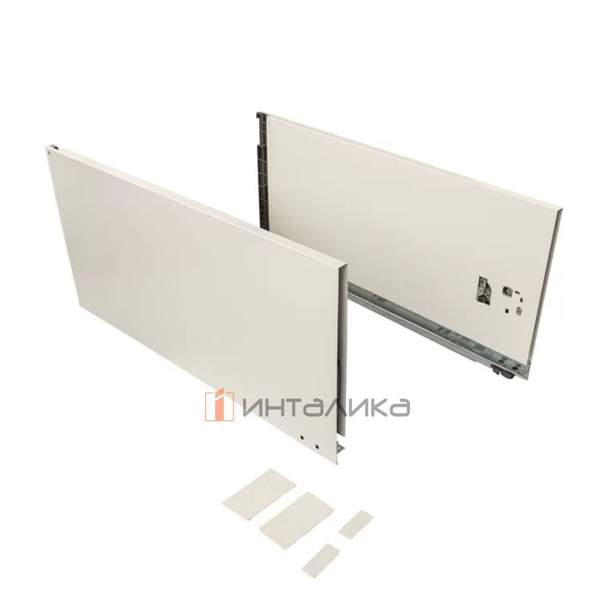 Комплект боковин для ящика DTC Magic Pro, H238, NL500, белый