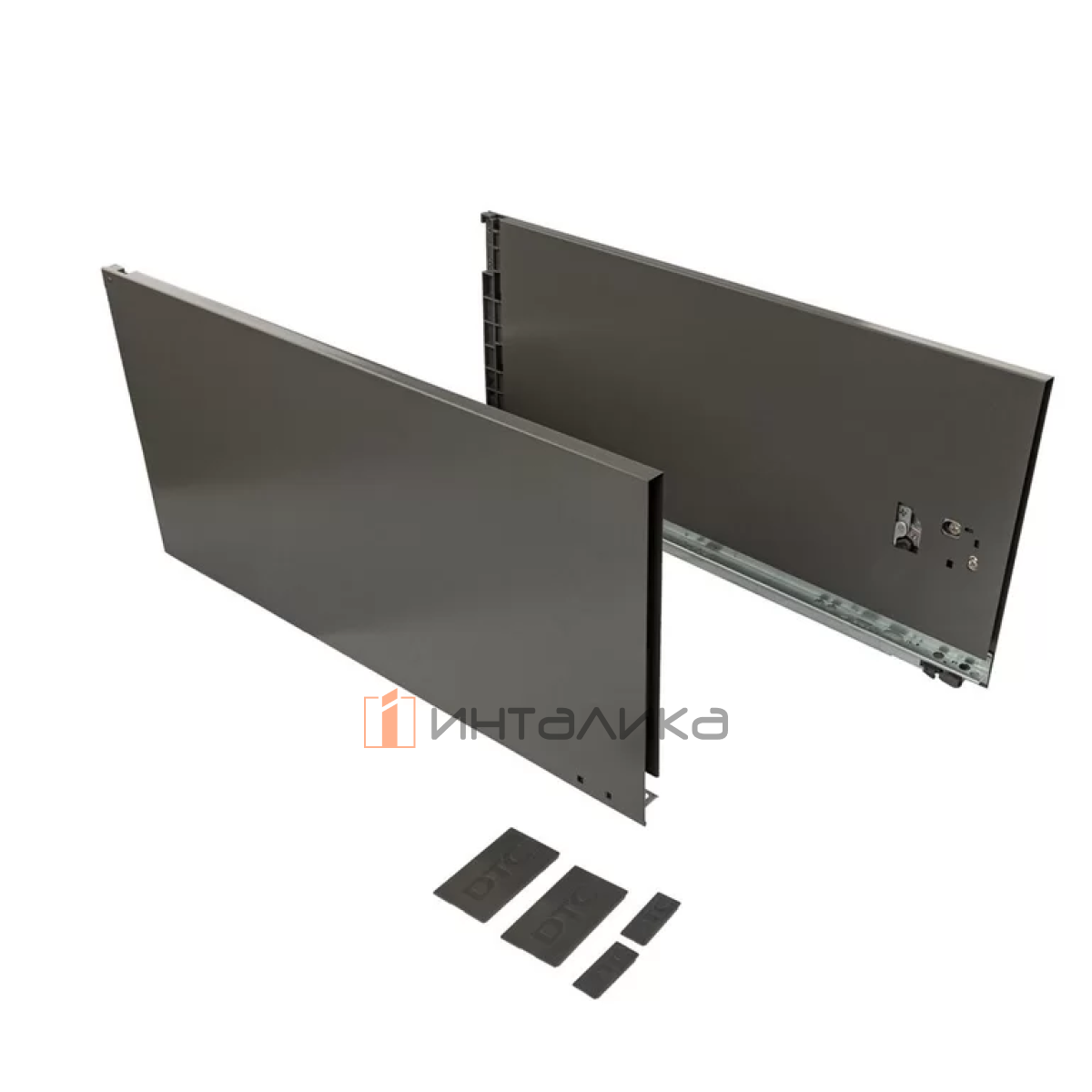 Комплект боковин для ящика DTC Magic Pro, H238, NL300, антрацит