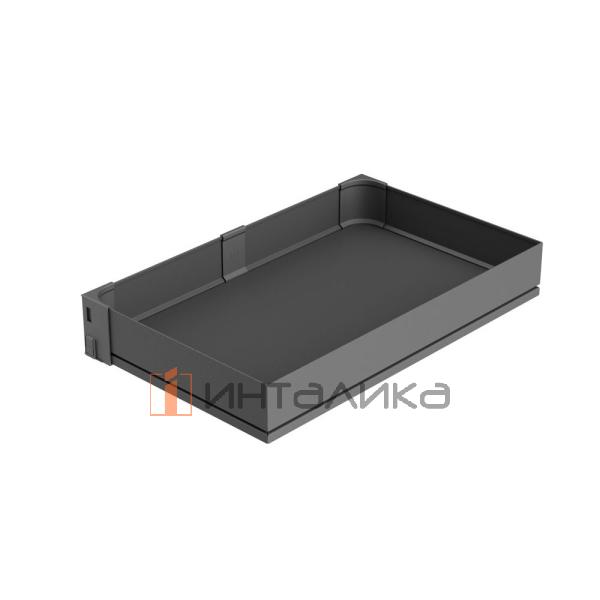 Волшебный уголок  KESSEBOHMER 450, 4 полки Arena pure, Anti-slip, с доводчиком на закрывание, H525мм, левый, хром – 3