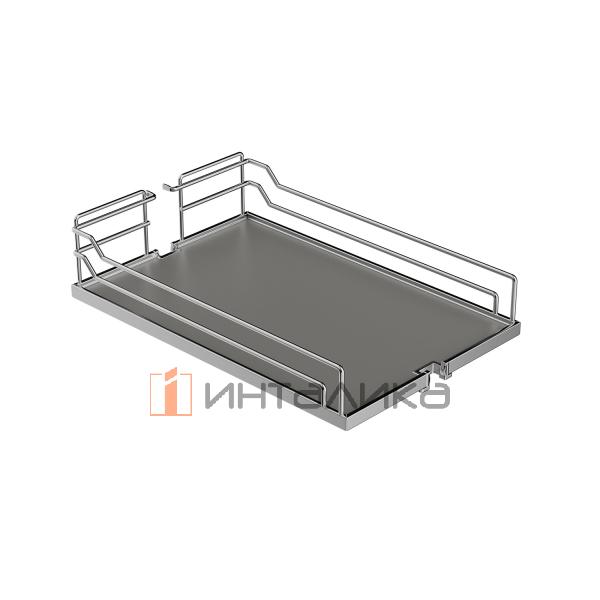 Выдвижной механизм KESSEBOHMER Dispensa Junior 300, 2 полки Arena classic с доводчиком на закрывание, Anti-slip, H695-783, хром – 5