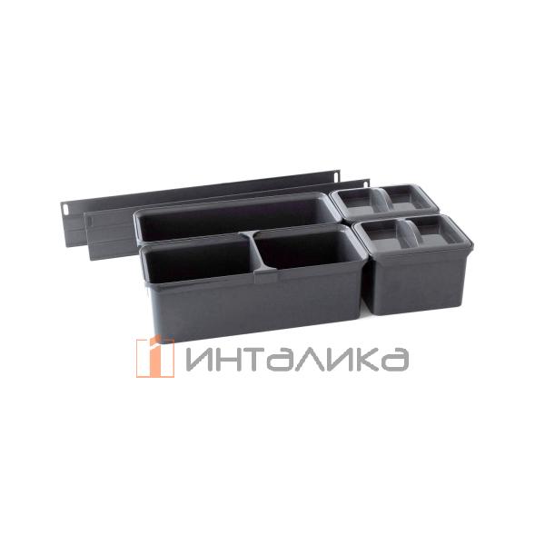 Выдвижной механизм KESSEBOHMER Dispensa Junior Youboxx 300, 1 полка Arena pure, набор Youboxx №3, с доводчиком на закрывание, Anti-slip, H695-783, антрацит – 3