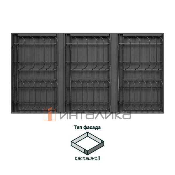 Сушка выдвижная KESSEBOHMER И111 Дайнинг Агент 900, антрацит – 2