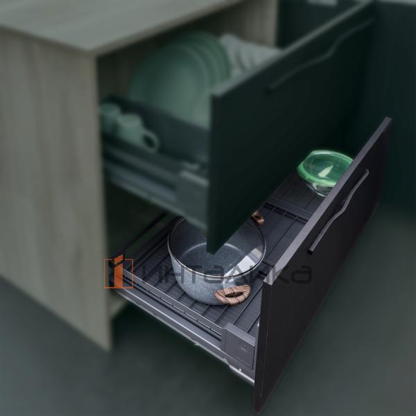 Сушка выдвижная KESSEBOHMER Ф444 Дайнинг Агент 900, антрацит – 2