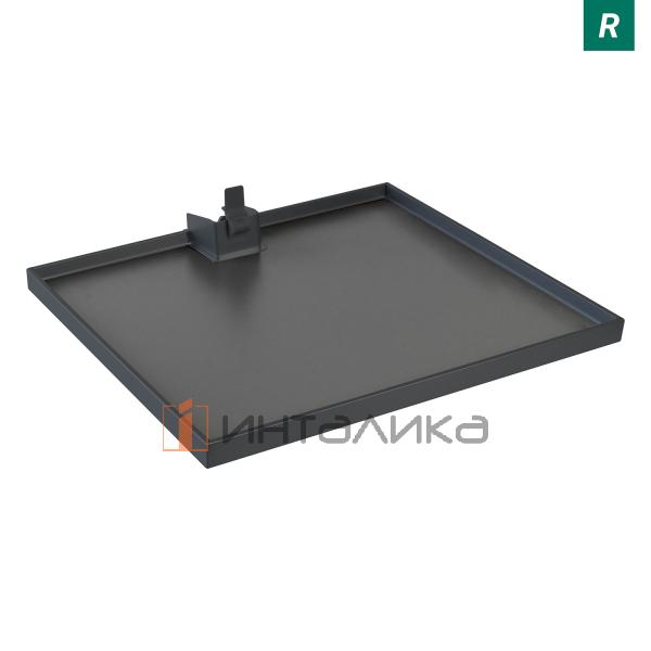 Выдвижной шкаф-колонна KESSEBOHMER Convoy Premio 600, 5 полок Arena select, с доводчиком, полное выдвижение, Anti-slip, H1900-1999, правый, антрацит – 4