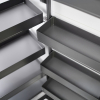 Превью Распашной шкаф-колонна KESSEBOHMER Tandem II 600, 3 полки Arena pure с доводчиком на закрывание, Anti-slip, H800, G42, антрацит – 7