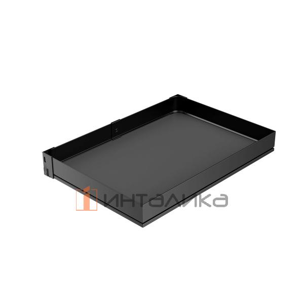 Распашной шкаф-колонна KESSEBOHMER Tandem Solo 750, 6 полок Arena pure с доводчиком на закрывание, Anti-slip, H1800, G100, антрацит – 5