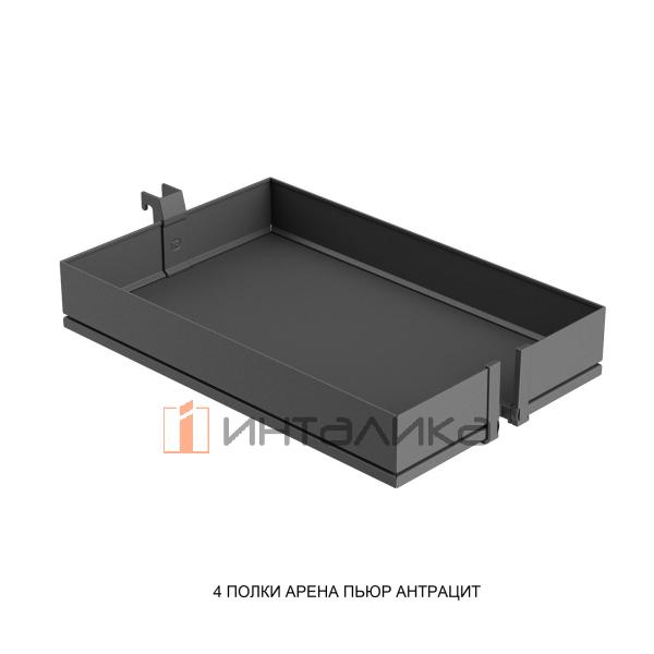 Выдвижной шкаф-колонна KESSEBOHMER Dispensa Youboxx 300, 4 полки Arena pure, полное выдвижение, наборы Youboxx №1 №3, Anti-slip, H1900-2300, G100, антрацит – 3