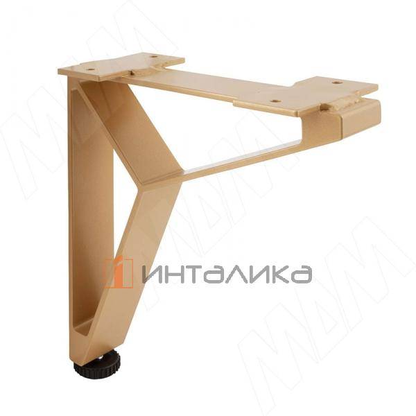 AIRONE Опора декоративная, золото матовое, 2шт – 2