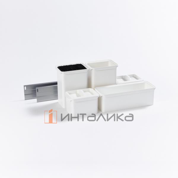 Выдвижной шкаф-колонна KESSEBOHMER Dispensa Youboxx 300, 4 полки Arena style, полное выдвижение, набор Youboxx №1 №3, Anti-slip, H1900-2300, хром – 5