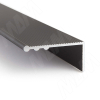 Превью Профиль-ручка крепление саморезами, графит (краска), L-3000мм – 2