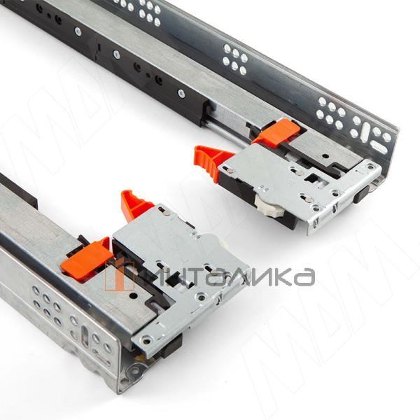 Комплект направляющих SALICE PROGRESSA, полное выдвижение, плавное закрывание, NL450, G45, с фиксаторами – 6
