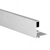 Превью Профиль-ручка узк., для фасада 18 мм, серебро, L-3000 – 1