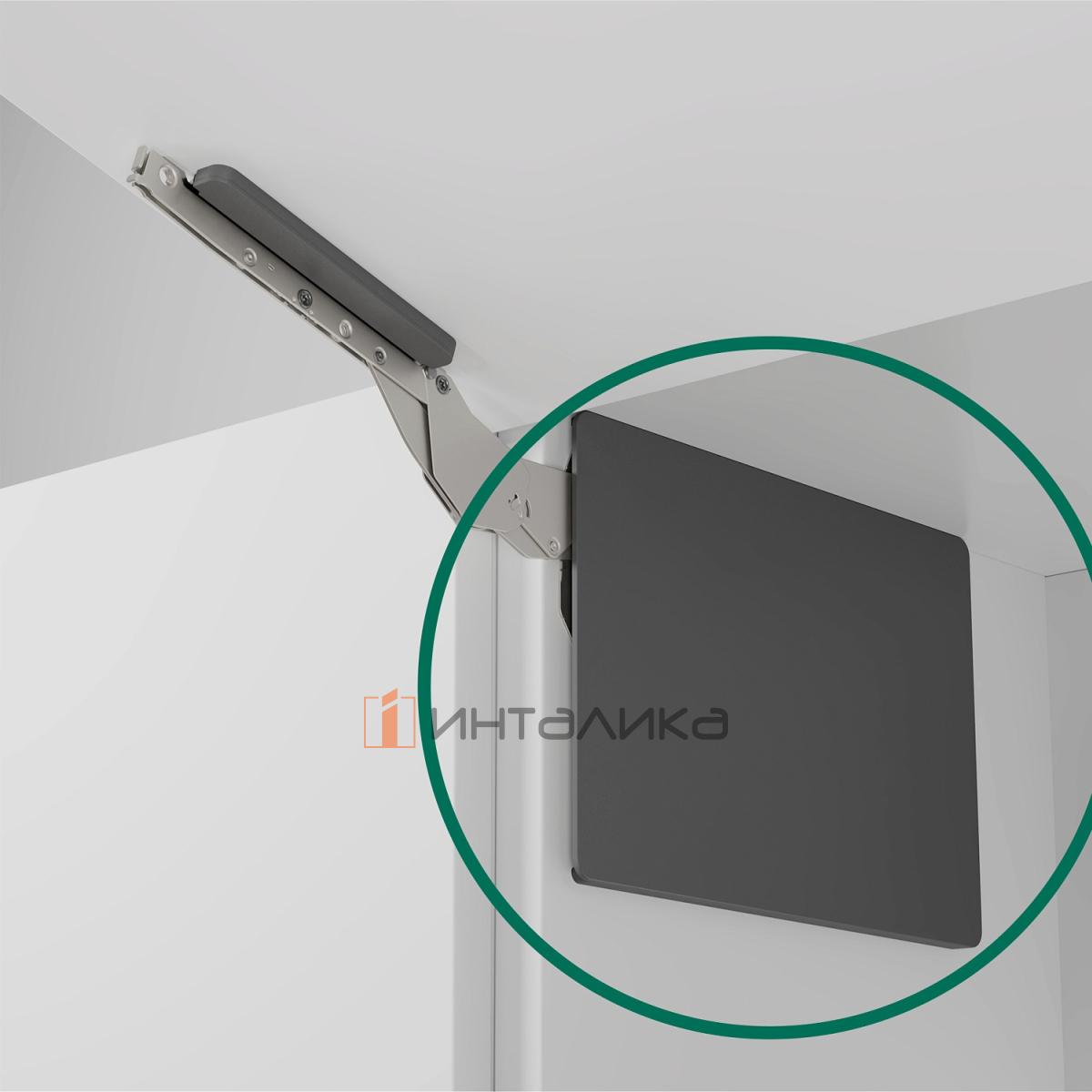 Комплект заглушек КЕССЕБЁМЕР / KESSEBOHMER ФриСлим Флэп / FreeSlim Flap, правая / левая, антрацит