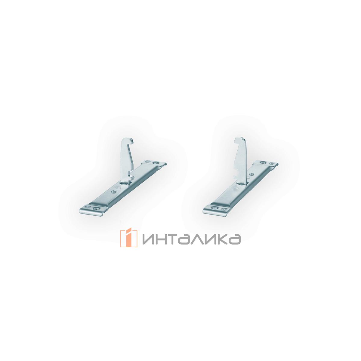 Комплект креплений к фасаду 450 КЕССЕБЁМЕР / KESSEBOHMER Диспенса 90°, титан