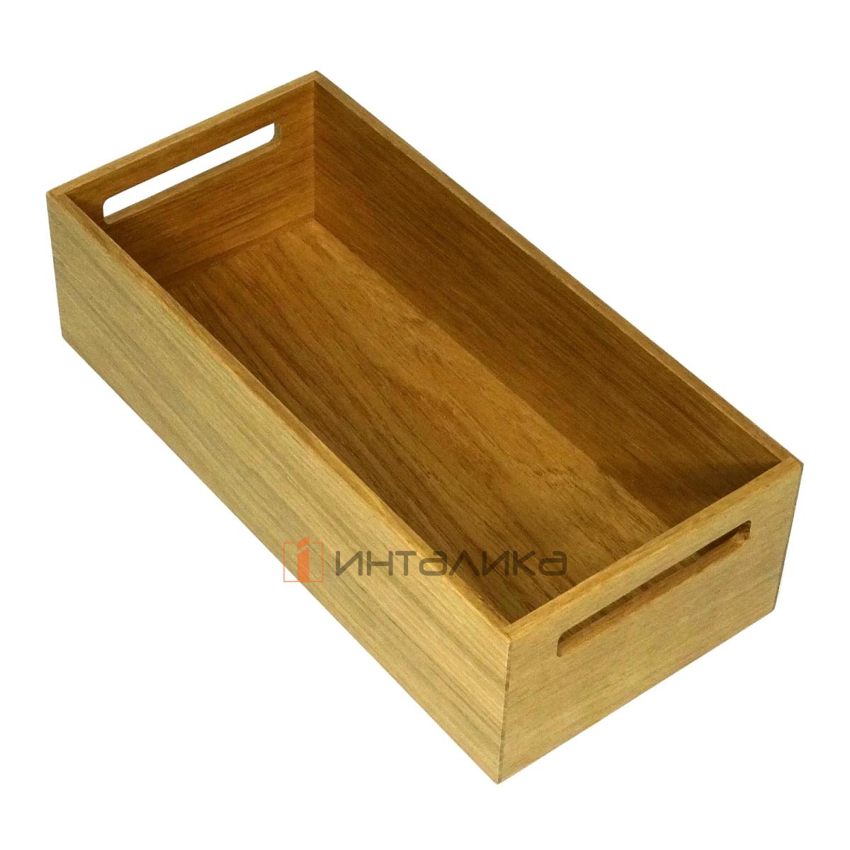 Ящик с ручками 1/3 КЕССЕБЁМЕР / KESSEBOHMER Конвой Лавидо Селект 600, дуб натуральный