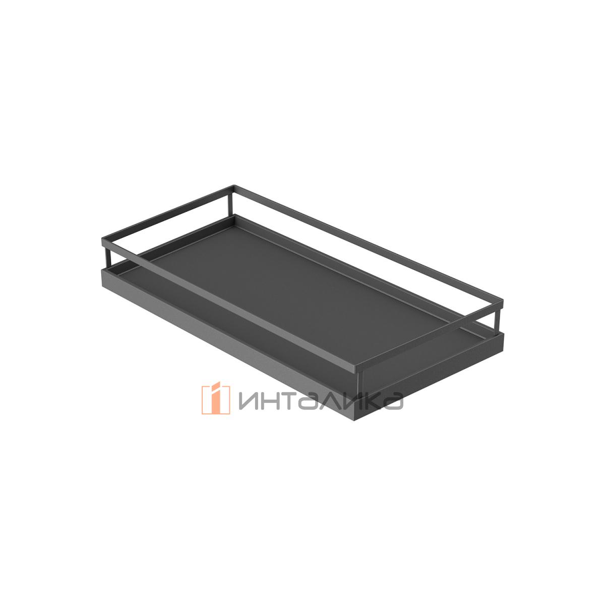 Полка КЕССЕБЁМЕР / KESSEBOHMER Комфорт II 300, Арена Стиль, антислип, антрацит