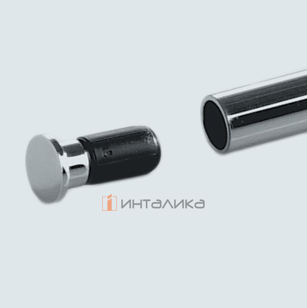 Заглушка для рейлинга КЕССЕБЁМЕР / KESSEBOHMER Линеро Классик, хром матовый