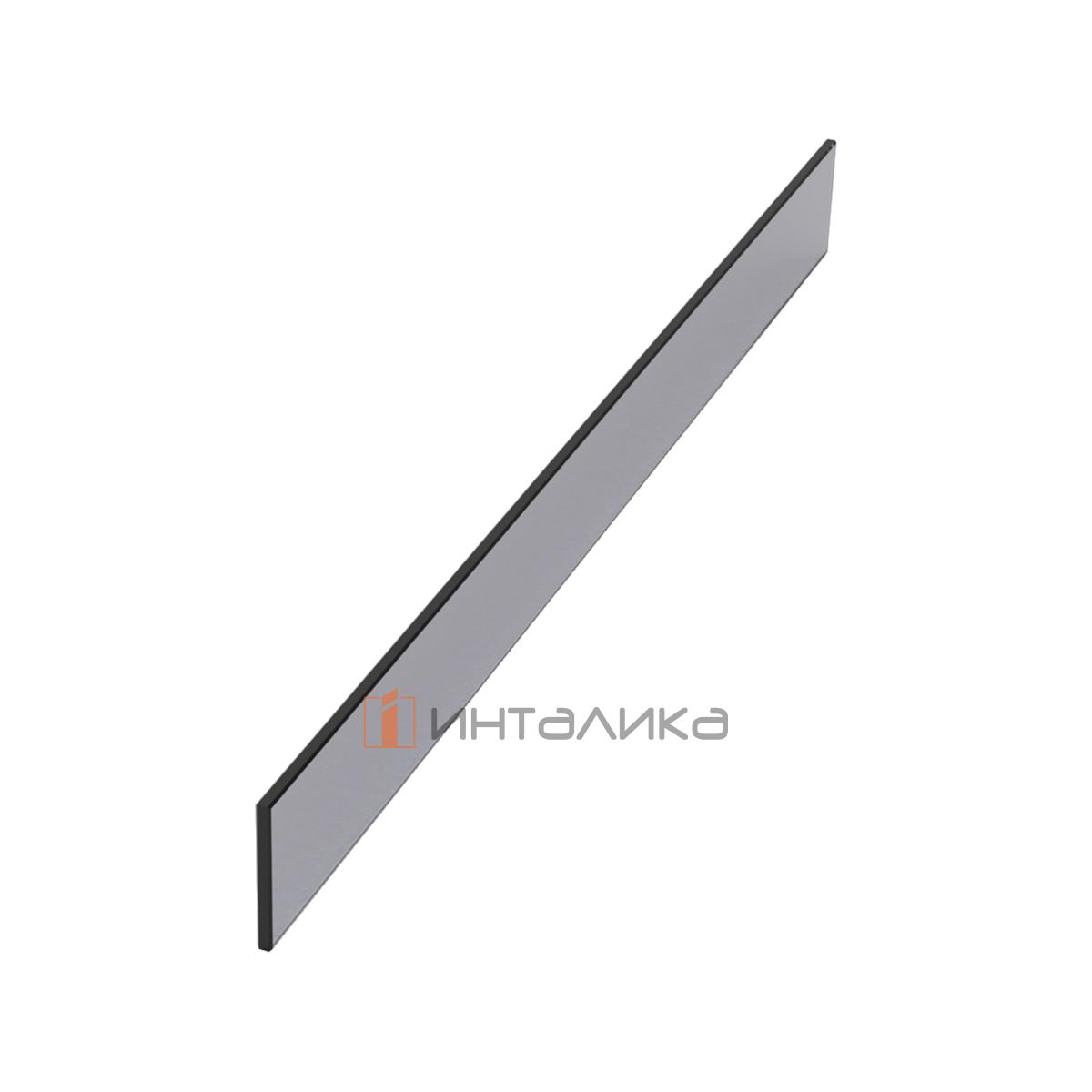 Стекло закаленное для полки КЕССЕБЁМЕР / KESSEBOHMER Конеро, H72, 363х6х61, темный матовый