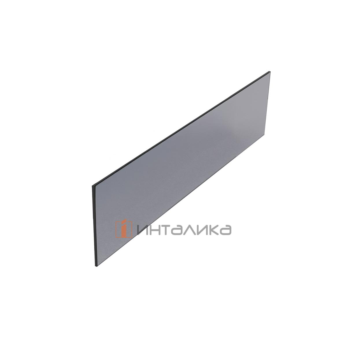 Стекло закаленное для полки КЕССЕБЁМЕР / KESSEBOHMER Конеро, H168, 463х6х157, темный матовый