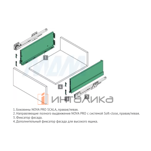 NPSC.H.040.450 (графит) SET